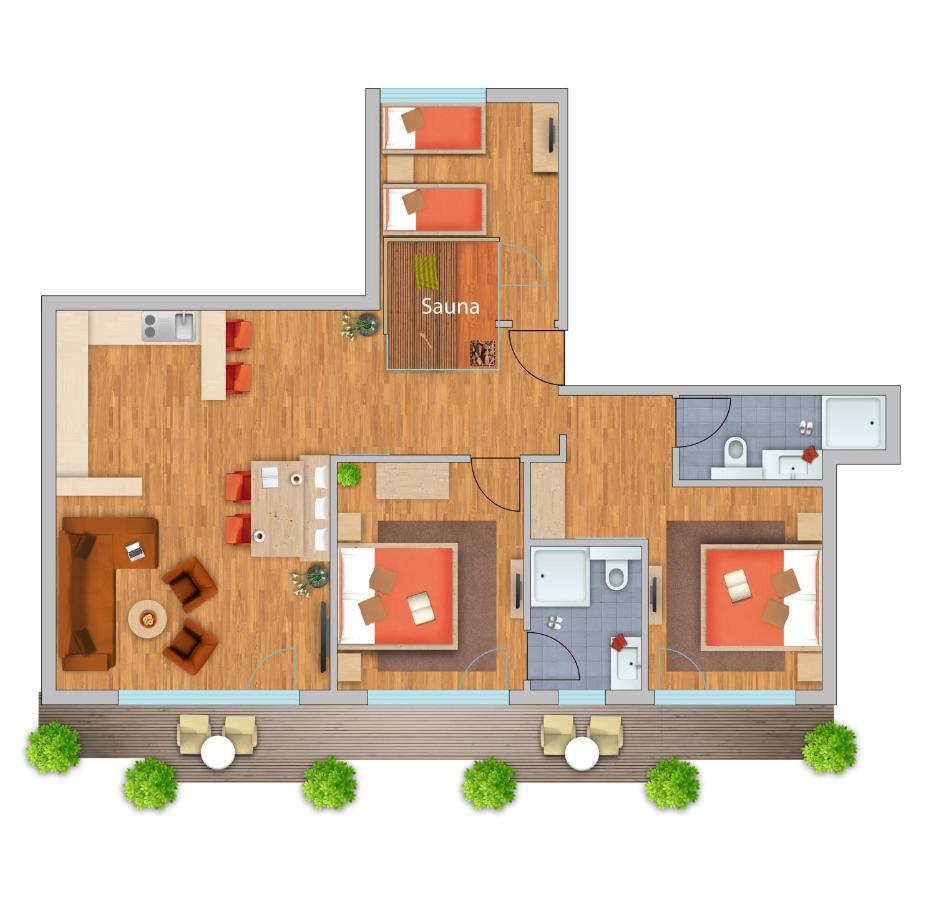 Residenz Fliana Deluxe Διαμέρισμα Mathon Εξωτερικό φωτογραφία