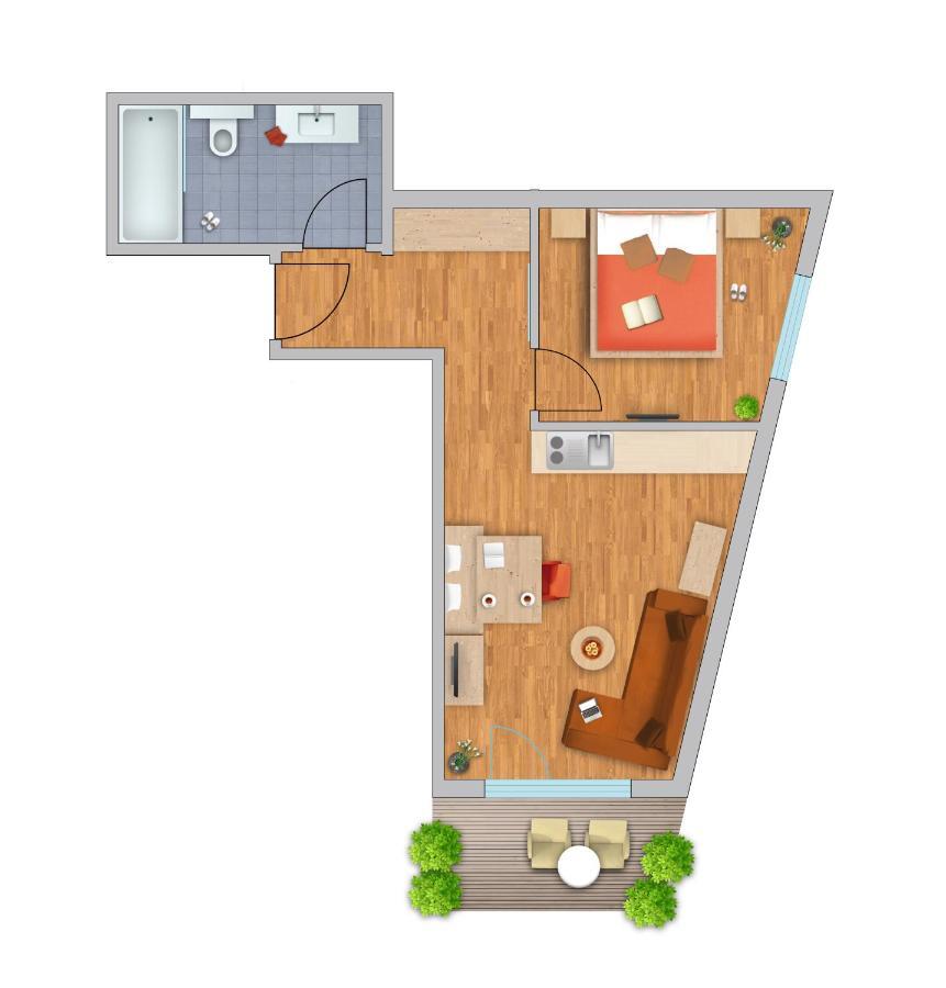 Residenz Fliana Deluxe Διαμέρισμα Mathon Εξωτερικό φωτογραφία