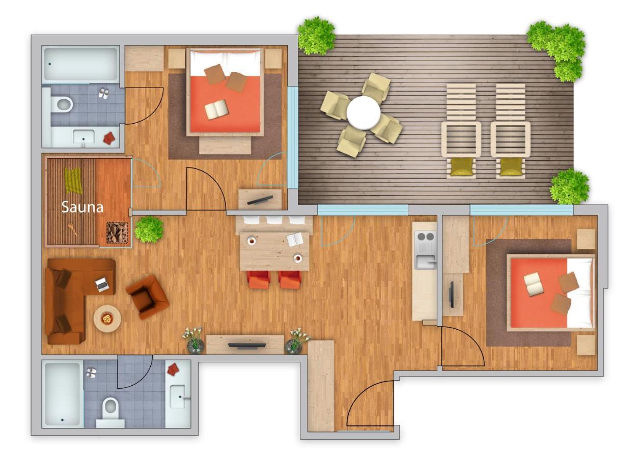 Residenz Fliana Deluxe Διαμέρισμα Mathon Εξωτερικό φωτογραφία
